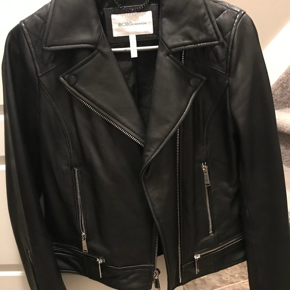 BCBGeneration black leather jacket